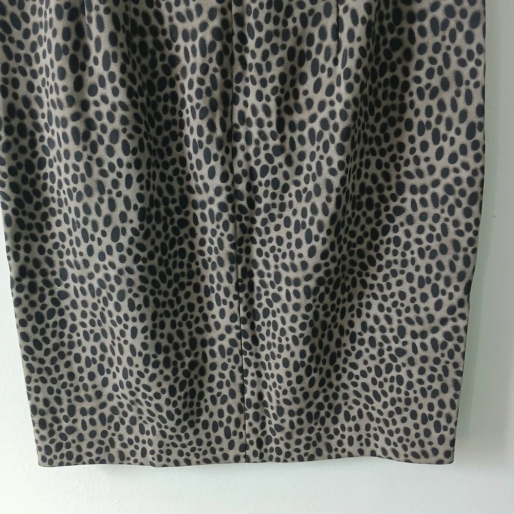 Ann‎ Taylor Women's Size 6 Cheetah Print Pencil Skirt Mini Elastic NWT $49.99!!!